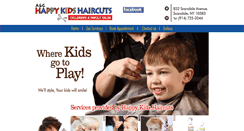 Desktop Screenshot of happykidscuts.com